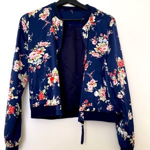 Silk Bomber Jacket